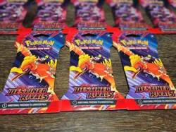 🔥Pokemon Destined Rivals Sleeved Booster Packs FACTORY SEALED 🔥 LOT OF 11 🔥 - Image 5