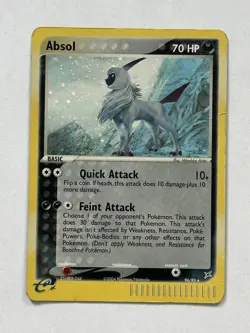 Pokemon Absol EX Team Magma vs Team Aqua Rare Holo HP 96/95 English - Image 2