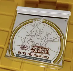 Brilliant Stars Elite Trainer Box Factory Sealed Pokemon Sword & Shield ETB 820650850127 - Image 1