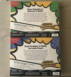Pokemon TCG Ascended Heroes Mega Meganium & Feraligatr ex Boxes - 2 Total Boxes - Image 2