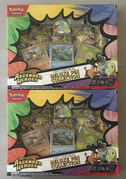 2 Pokemon TCG Brand New Sealed Ascended Heroes Deluxe Pin Collections - Image 1