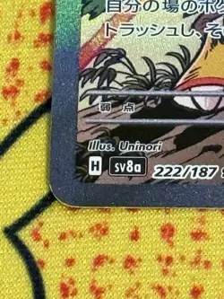 Raging Bolt ex 222/187 Sv8a: Terastal Fest Ex Holo (Japanese) SAR Pokemon TCG - Image 4