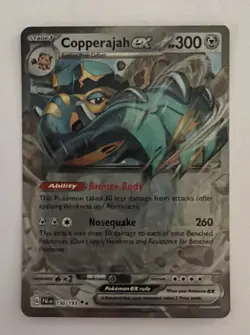 Pokemon Copperajah ex 150/193 Sv02: Paldea Evolved Holo - NM - Image 1