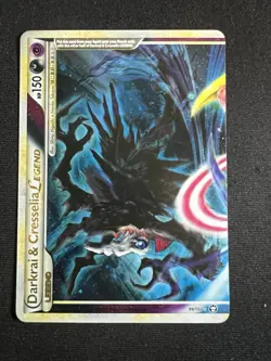 Darkrai & Cresselia LEGEND 99/102 Pokemon HGSS Triumphant LEGEND Near Mint - Image 1