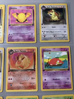 Pokemon TCG 1st Edition Team Rocket 9 Card Lot WOTC VTG 2000 - Image 3
