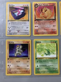 Pokemon TCG 1st Edition Team Rocket 9 Card Lot WOTC VTG 2000 - Image 5