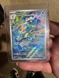 Pokemon Frogadier 089/086 Illustration Rare IR Chaos Rising - Image 1
