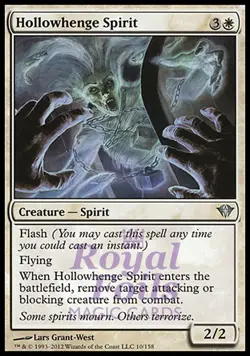 Hollowhenge Spirit 2x FOIL DKA MTG Dark Ascension Uncommon MINT white - Image 1