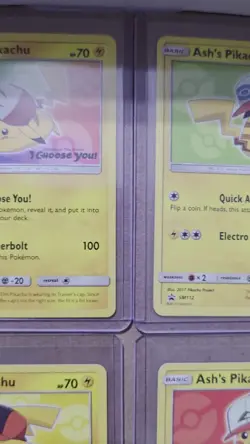 Ash’s Pikachu I Choose You Movie Promo Complete Set Of 6 SM109-114 Pokemon TCG B - Image 2