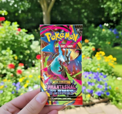 Pokemon TCG Mega Evolution Phantasmal Flames Booster Pack - Image 1