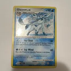 Pokemon TCG 2 Card Holo Lot: Glaceon 20/100 Majestic Dawn + Pupitar 51/113 - Image 2