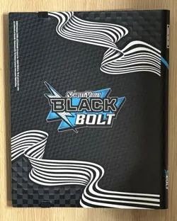 NEW Pokemon BLACK BOLT Binder Collection BINDER ONLY Empty Holds 360 Cards - Image 2
