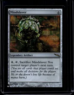 MTG Magic The Gathering Mindslaver Foil List Artifact Commander - Image 1