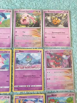 FAIRY TYPES BUNDLE OF POKEMON CARDS #4. - Image 3