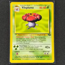 Vileplume - 31/64 - Rare - Jungle Set - Pokemon Card - LP - Image 1