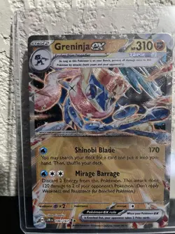 Greninja ex (GameStop Metal Card) 106/167 Miscellaneous Cards & Products Regular - Image 1