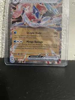 Greninja ex (GameStop Metal Card) 106/167 Miscellaneous Cards & Products Regular - Image 2