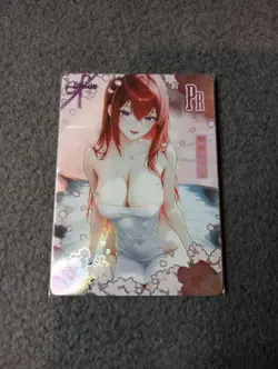 Kurisu Makise Femme fatale PR05 GODDESS STORY WAIFU ANIME CARD - Image 1