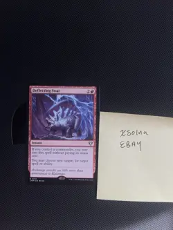 Deflecting Swat 214 Rare Commander Masters Magic: The Gathering Near Mint - Image 1