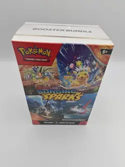Pokemon TCG Scarlet & Violet Surging Sparks Booster Bundle 6 Packs - New Sealed - Image 2