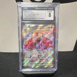 CGC 8 Pokemon TCG Charizard ex 074 SV Promo Holo Eng 2024 330HP - Image 1