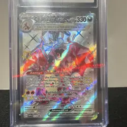 CGC 8 Pokemon TCG Charizard ex 074 SV Promo Holo Eng 2024 330HP - Image 3
