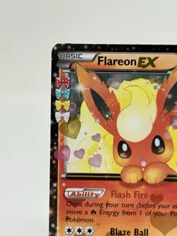 The Pokemon Company Flareon EX Ultra Rare Full Art Holo RC6/RC32 Generations - Image 2