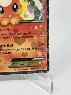 The Pokemon Company Flareon EX Ultra Rare Full Art Holo RC6/RC32 Generations - Image 4