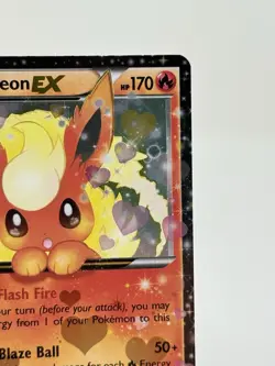 The Pokemon Company Flareon EX Ultra Rare Full Art Holo RC6/RC32 Generations - Image 5