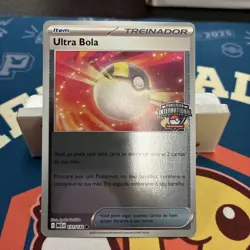 Pokemon Portuguese Ultra Ball 131/132 Mega Evolution LAIC 2026 Promo Ultra Bola - Image 1