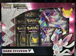 Pokemon TCG Celebrations Dark Sylveon V Collection Factory Sealed Box - Image 1