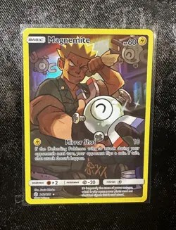 Pokemon Magnemite 242/236 Full Art Cosmic Eclipse NM-Mint - Image 1