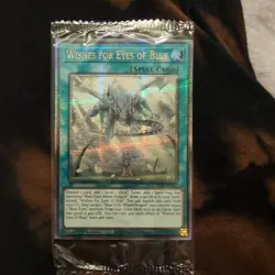 Wishes For Eyes Of Blue EN042 Quarter Century Rare SDWD Yu-Gi-Oh - Image 1
