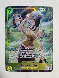 One Piece OP15-109 R Alt Art Nico Robin Adventure on KAMI's Island ENGLISH OP15 - Image 1