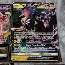 Nintendo Pokemon JUMBO Card Holo GX Lot/8 Snorlax Bewear Pikachu Tag Team - Image 4