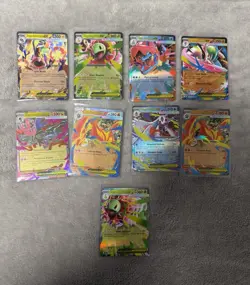 Pokemon tcg 9 card lot ex and promos - Image 1