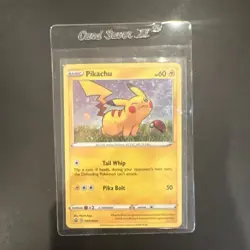 Pokemon Pikachu SWSH039 Sword & Shield Promo Holo 60 HP Basic Card - Image 3