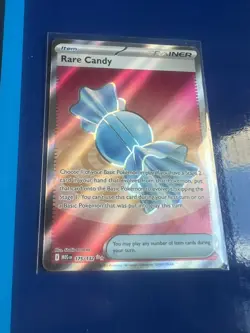 Pokemon TCG Rare Candy 175/132 Mega Evolution Full Art Item Card NM - Image 1