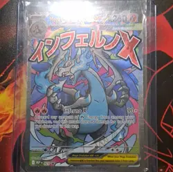 Mega Charizard X ex Pokemon Holo Mega Evolution Card Lot - Standard Size, Fire - Image 1