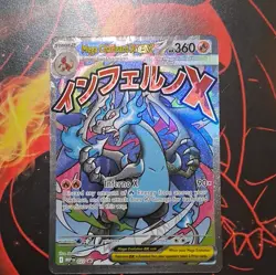 Mega Charizard X ex Pokemon Holo Mega Evolution Card Lot - Standard Size, Fire - Image 3