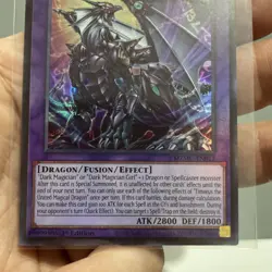 Timaeus The United Magical Dragon MZMU-EN012 ULTRA RARE NM! +Bonus Card FREESHIP - Image 2
