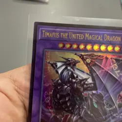 Timaeus The United Magical Dragon MZMU-EN012 ULTRA RARE NM! +Bonus Card FREESHIP - Image 4