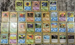 1999 Pokemon FOSSIL Unlimited Edition COMPLETE Uncommon Common Cards Lot NM-LP - Image 1