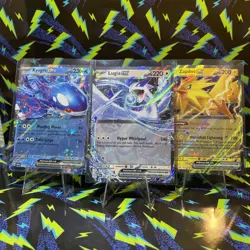 Pokemon Ex 3 Card Lot NM - Image 1