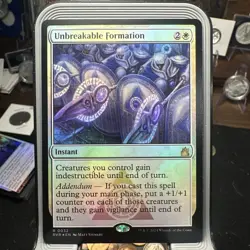 Unbreakable Formation Ravnica Remastered Foil MTG Magic - Image 1
