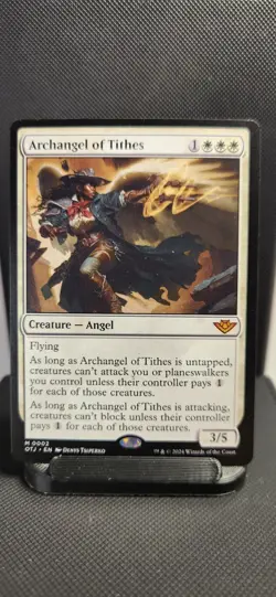 Archangel of Tithes Outlaws of Thunder Junction MTG (NM) - Image 1
