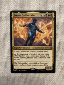 Cosmic Spider-Man M0127 Marvel's Spider-Man MTG Magic the Gathering NM - Image 1