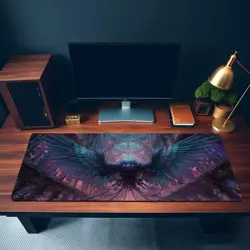 MTG Playmat | Mechanical Demon Artifacts Themed Playmat | Unofficial MTG Playmat - Image 3