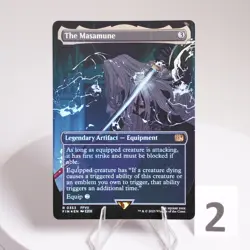The Masamune Borderless 353 Foil MTG Final Fantasy FIN NM - Image 5