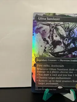 Glissa Sunslayer (Showcase) (Step-and-Compleat Foil) Phyrexia: All Will Be... - Image 2